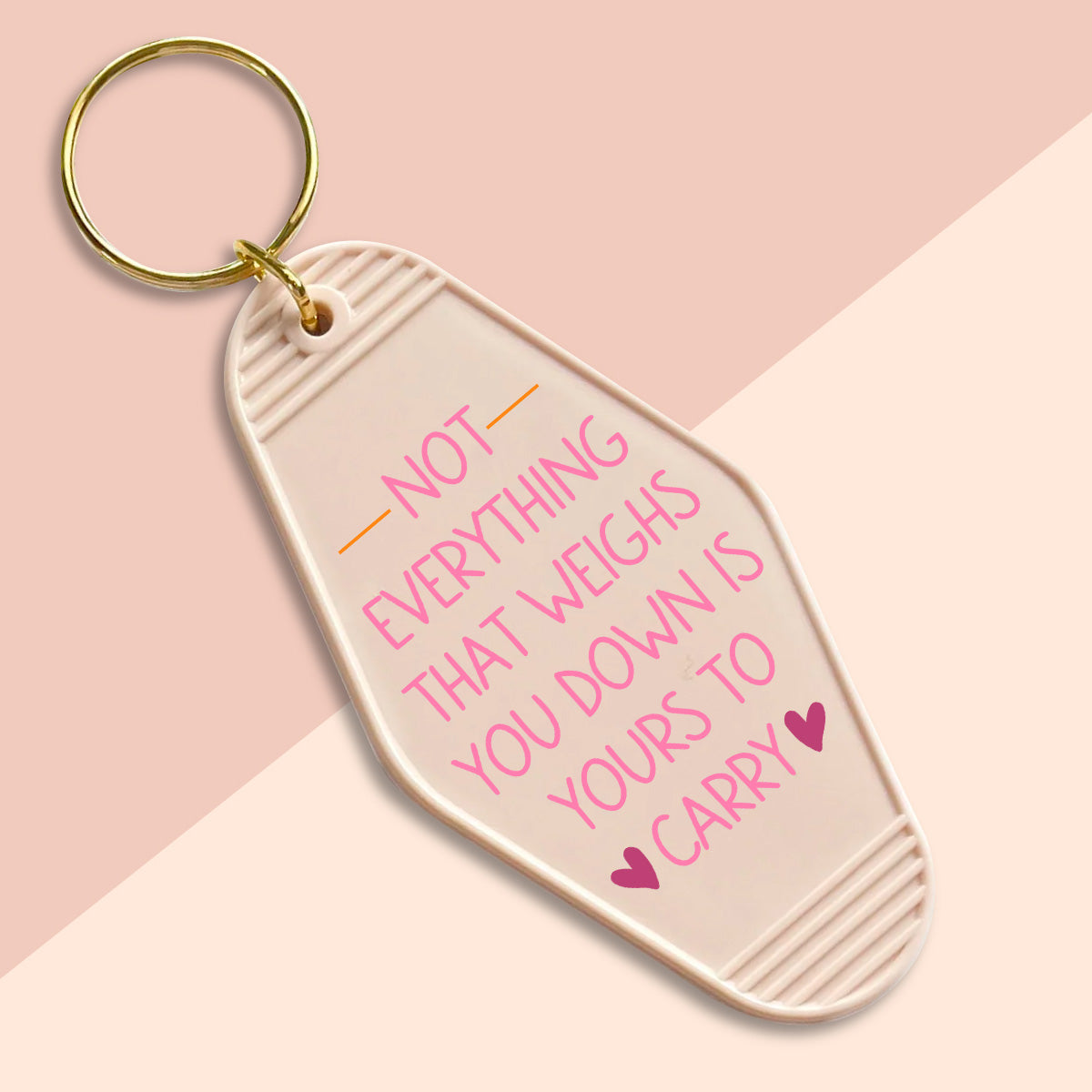 Not yours to carry-UVDTF Keychain Decal