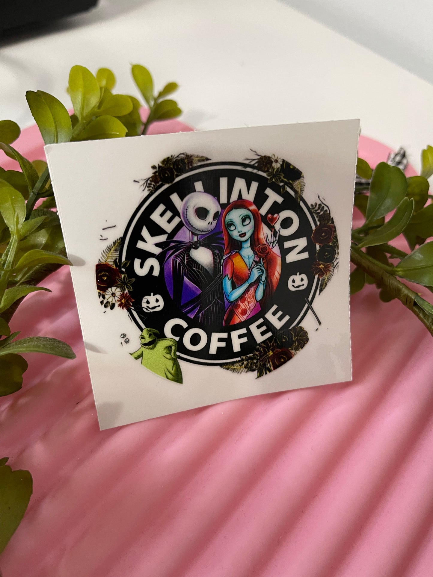 SB JACK AND SALLY LID DECAL ONLY