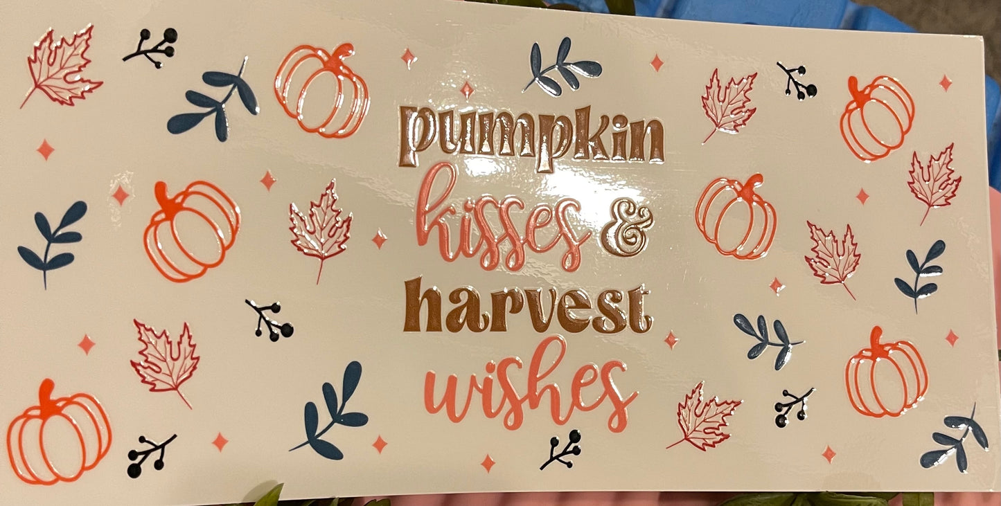 Pumpkin Kisses & Harvest Wishes