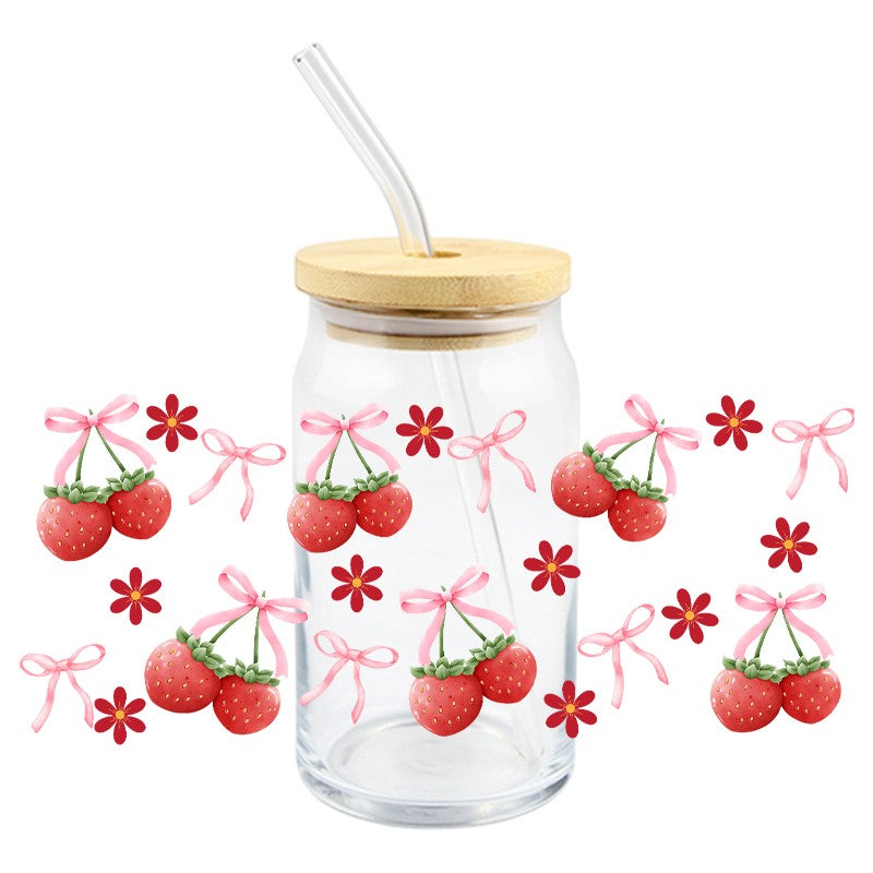 Strawberries and Bows