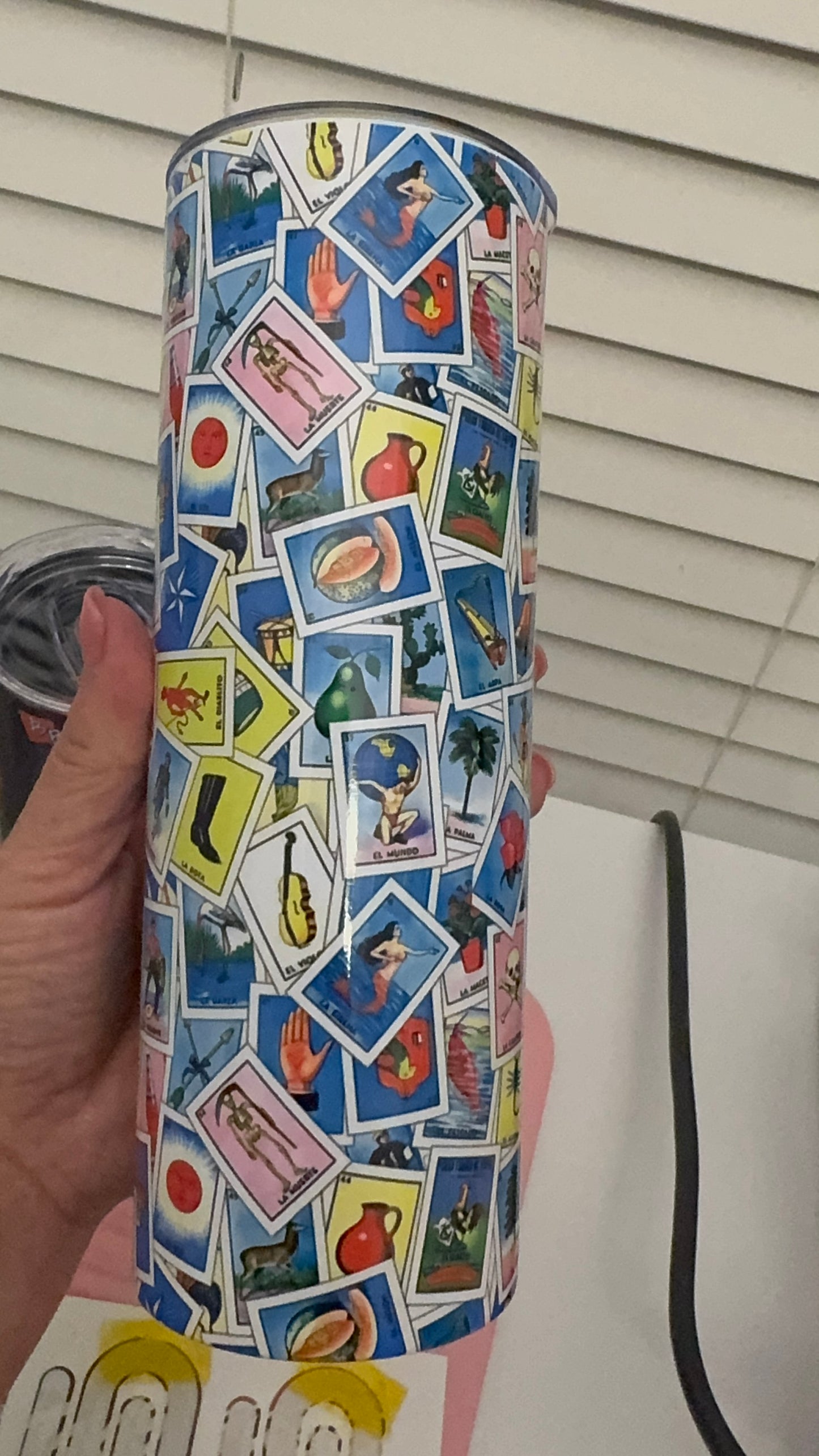 Loteria Tumbler Small Cards