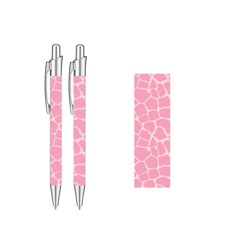 Pink cheetah Pen Wrap