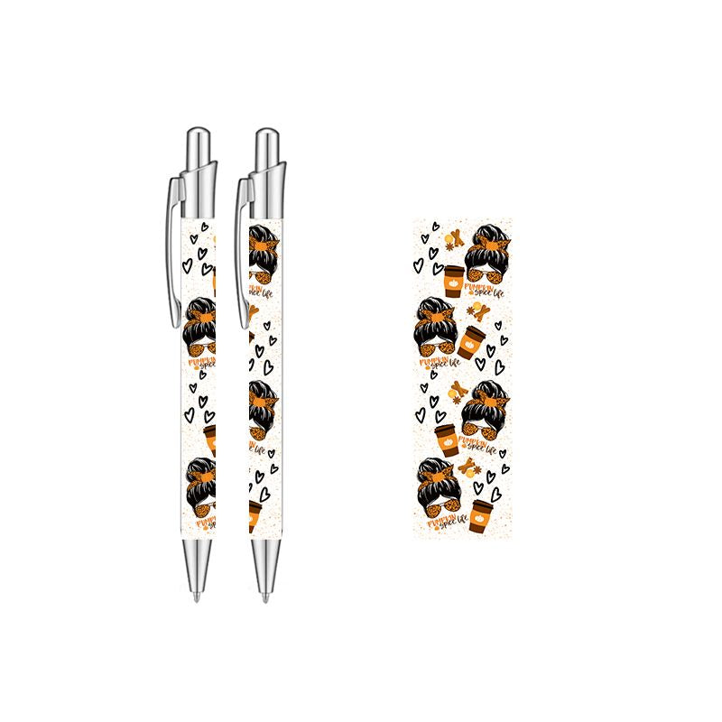 Pumpkin Spice Pen Wrap