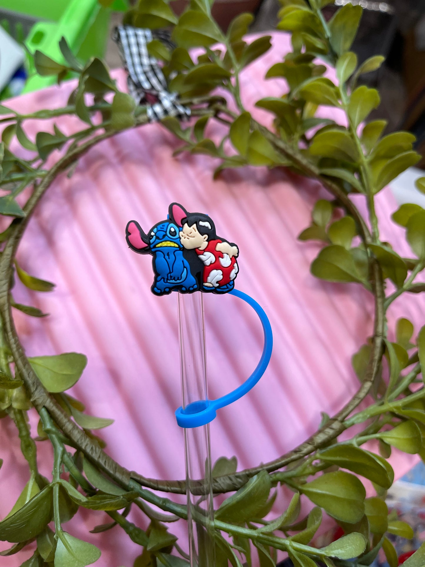Straw Toppers (Blue Alien)