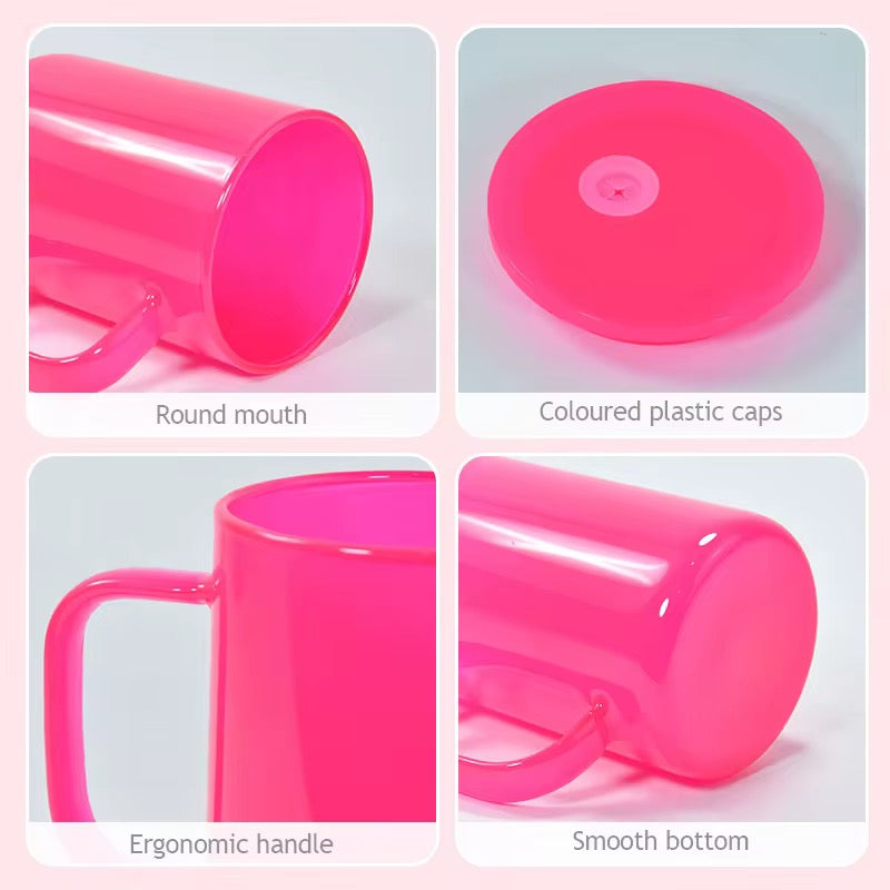 Neon Colored Mugs 17oz
