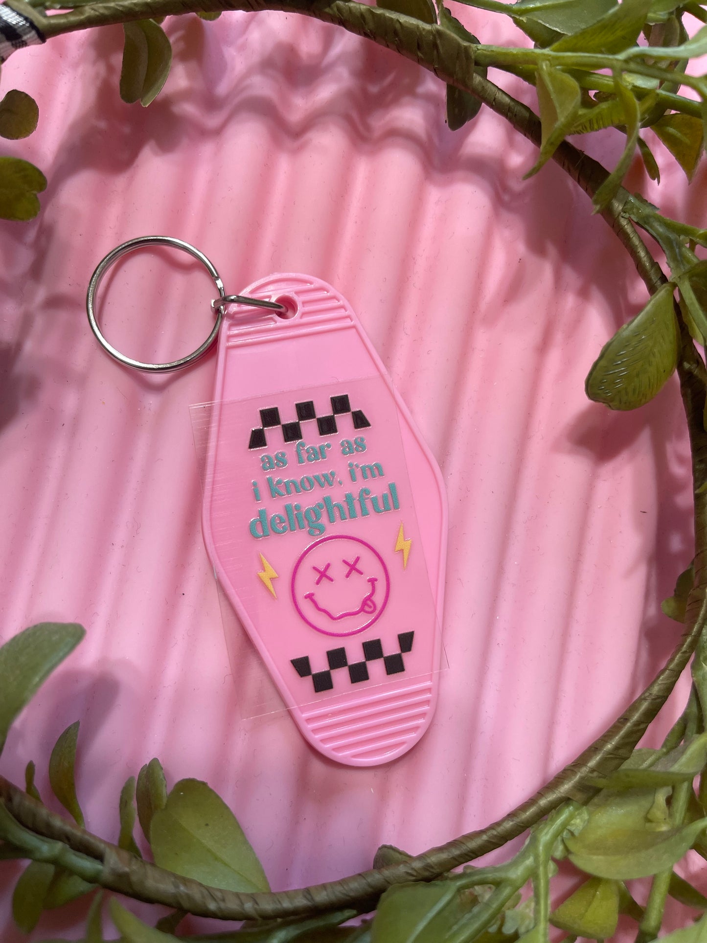 As far as I know-UVDTF Keychain Decal