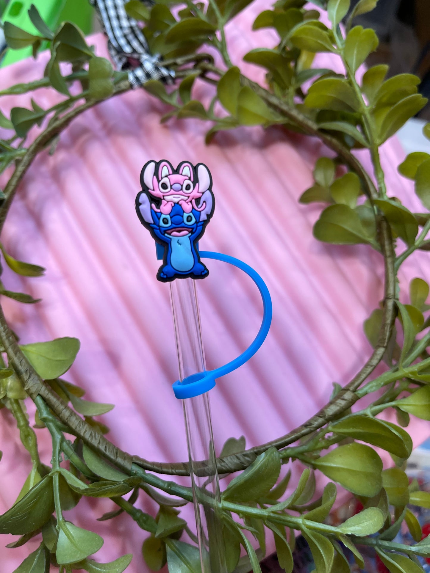 Straw Toppers (Blue Alien)