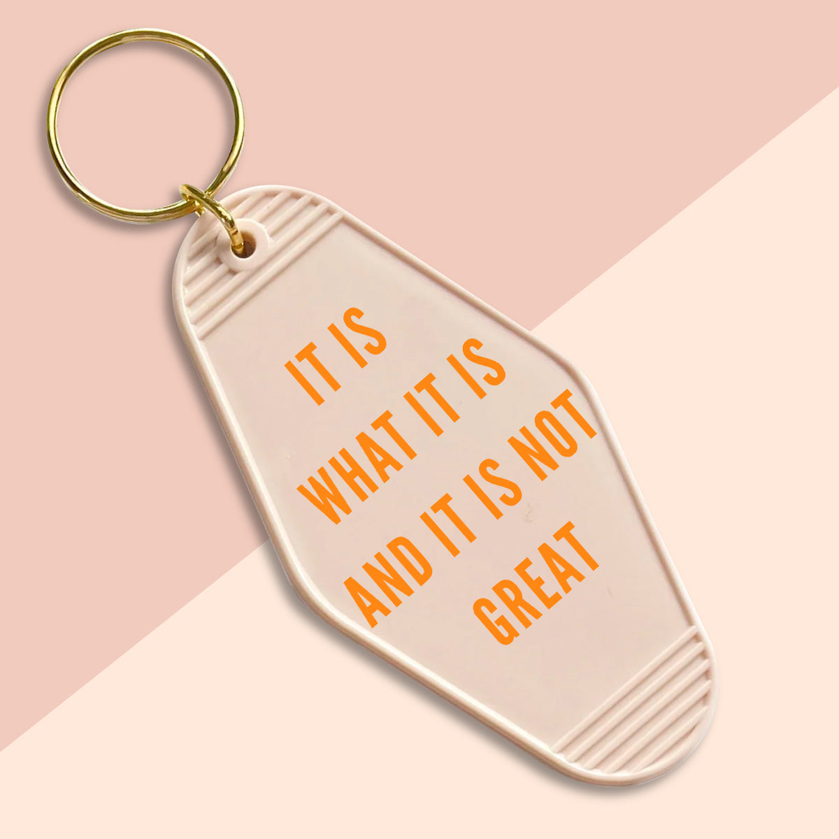 It is what it is-UVDTF Keychain Decal