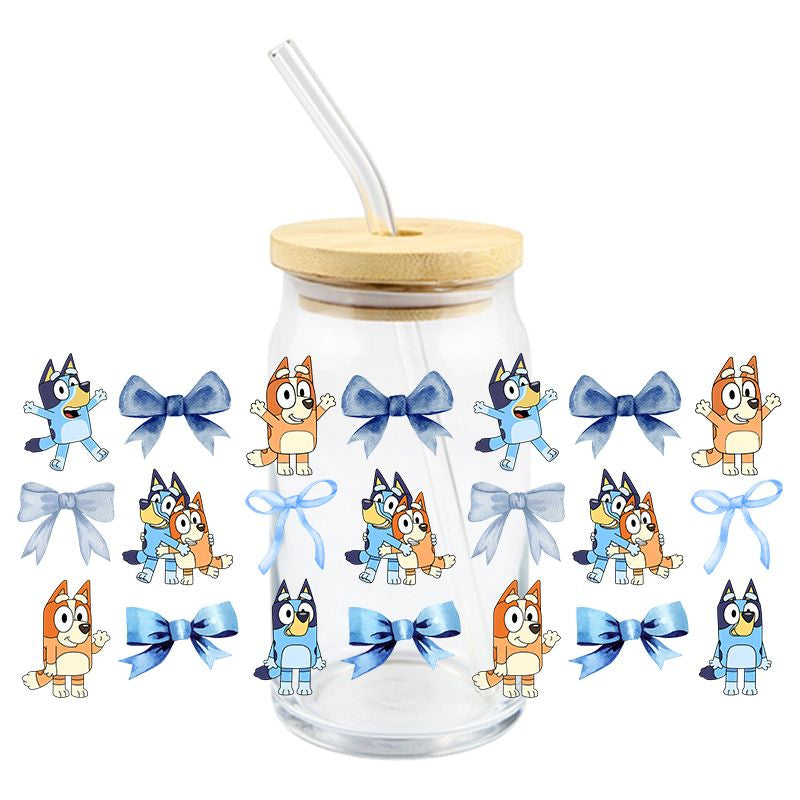 Blue Dog & Bows