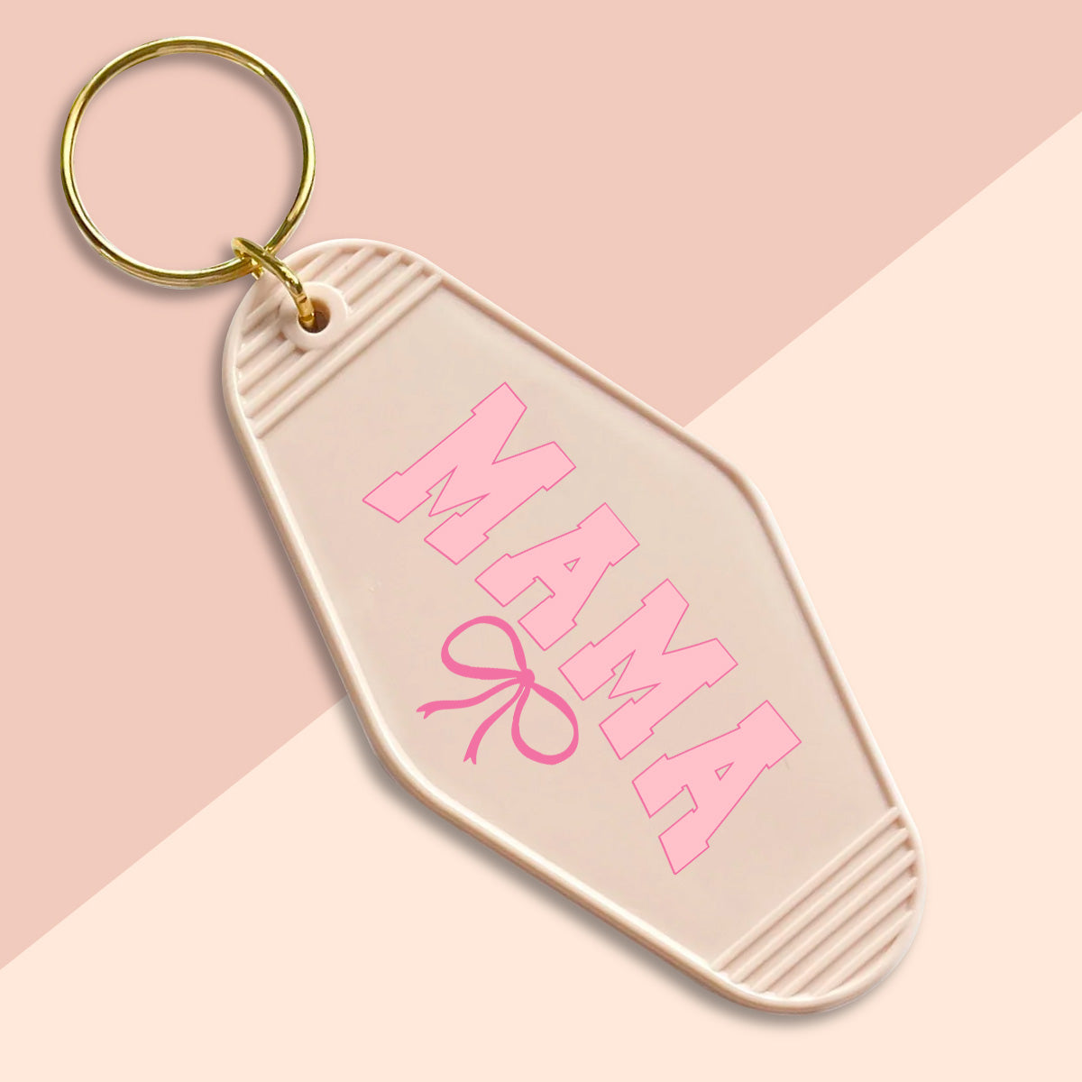 Mama pink-UVDTF Keychain Decal
