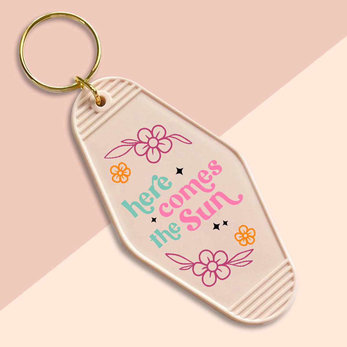 Here comes the Sun-UVDTF Keychain Decal