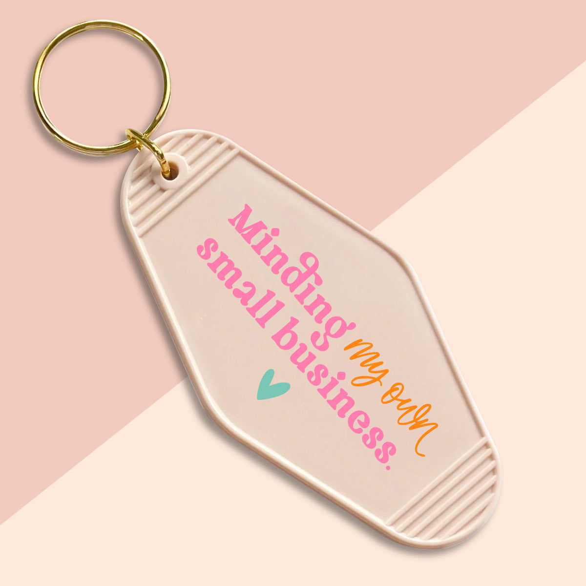 Minding my own small business-UVDTF Keychain Decal