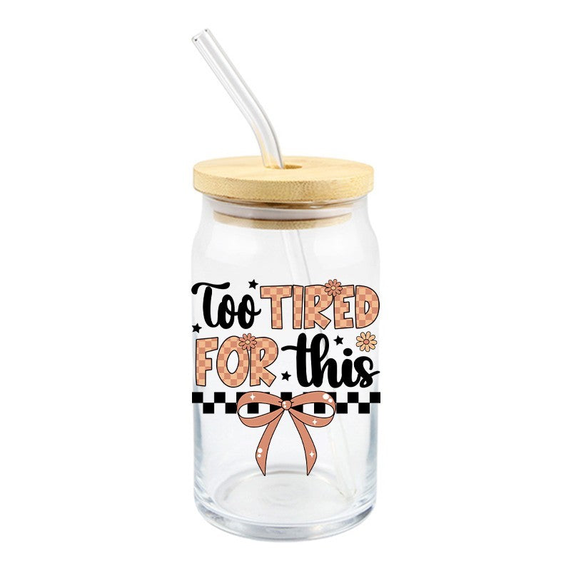 Too Tired for this Decal