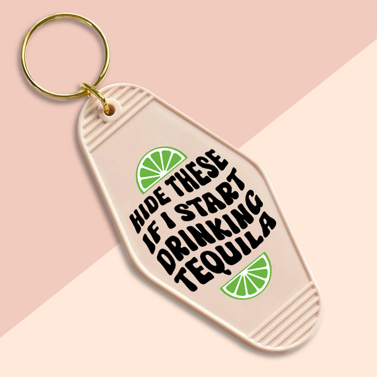 Hide these if I start drinking tequila-UVDTF Keychain Decal