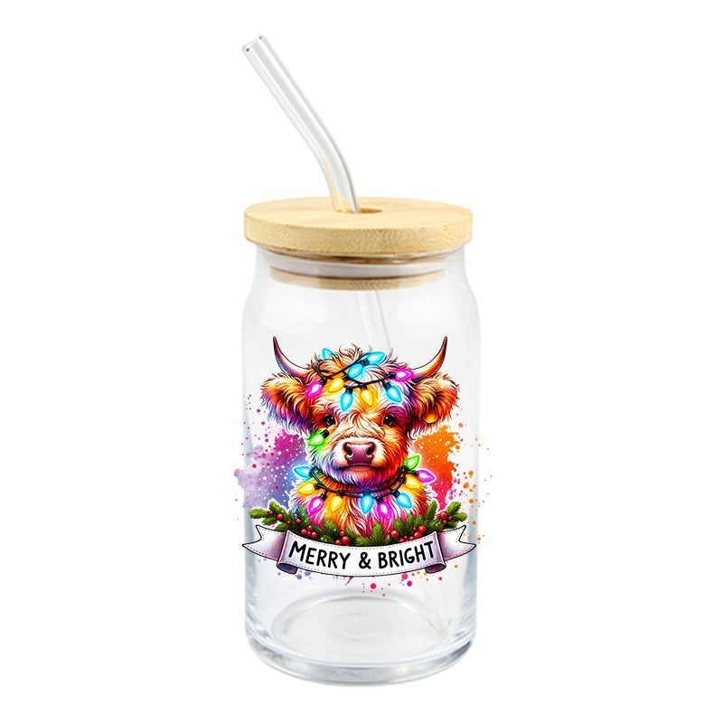 Merry and Bright Christmas Decal