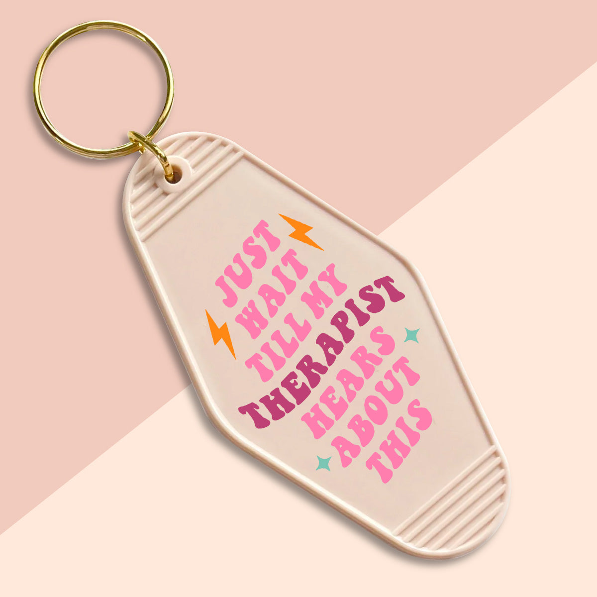 Therapist-UVDTF Keychain Decal