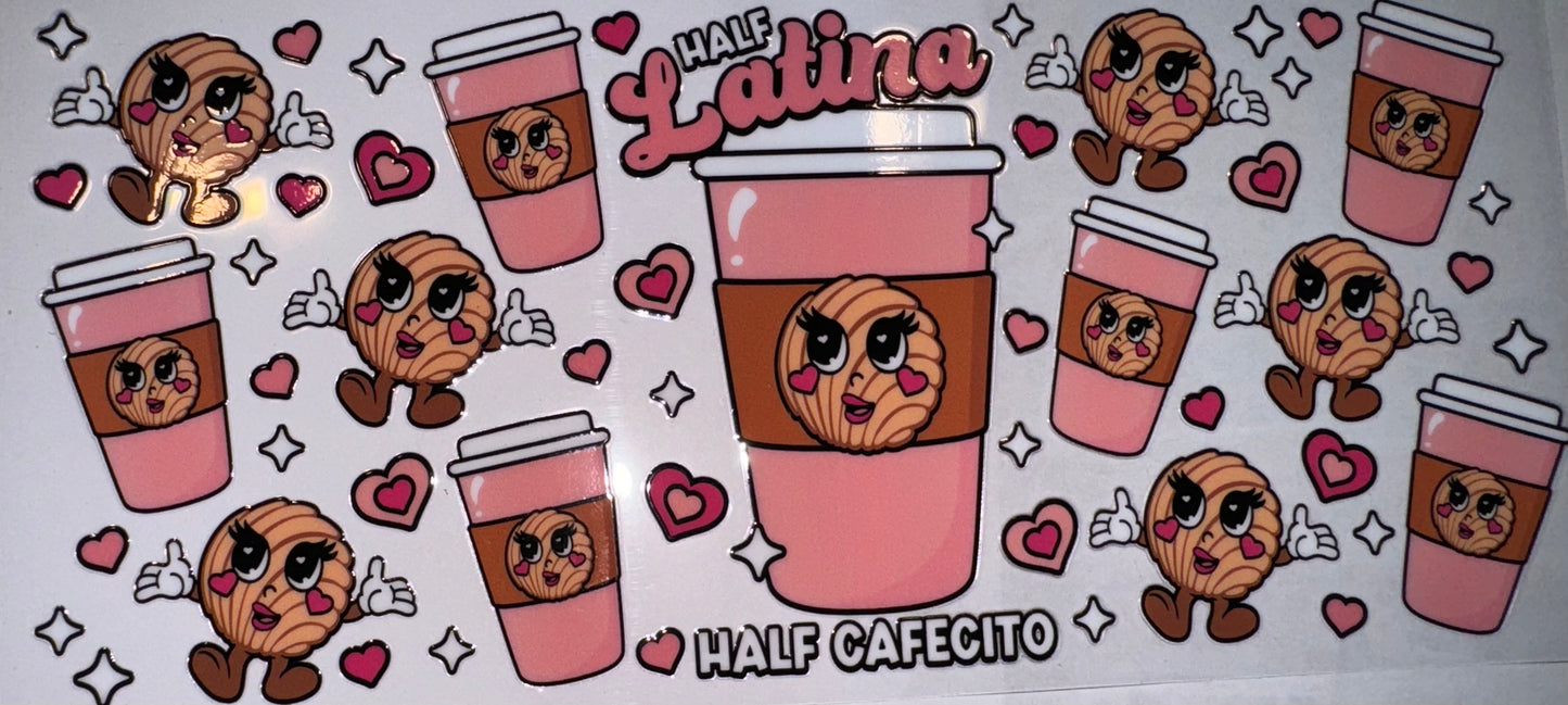Half Latina Half Cafecito