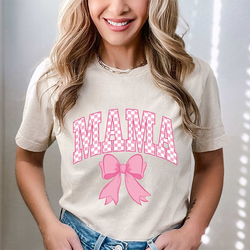 Mama Pink Bow