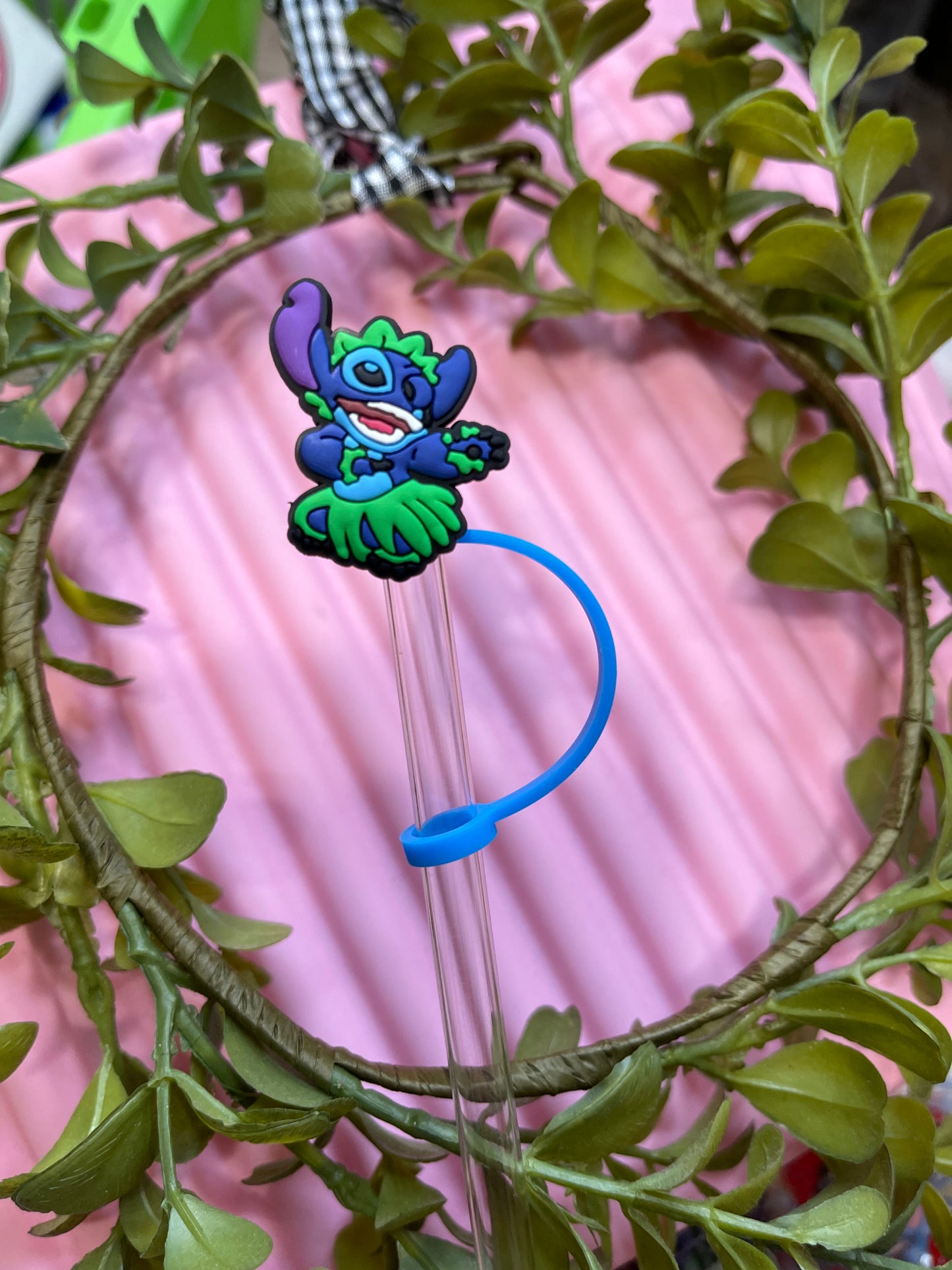 Straw Toppers (Blue Alien)