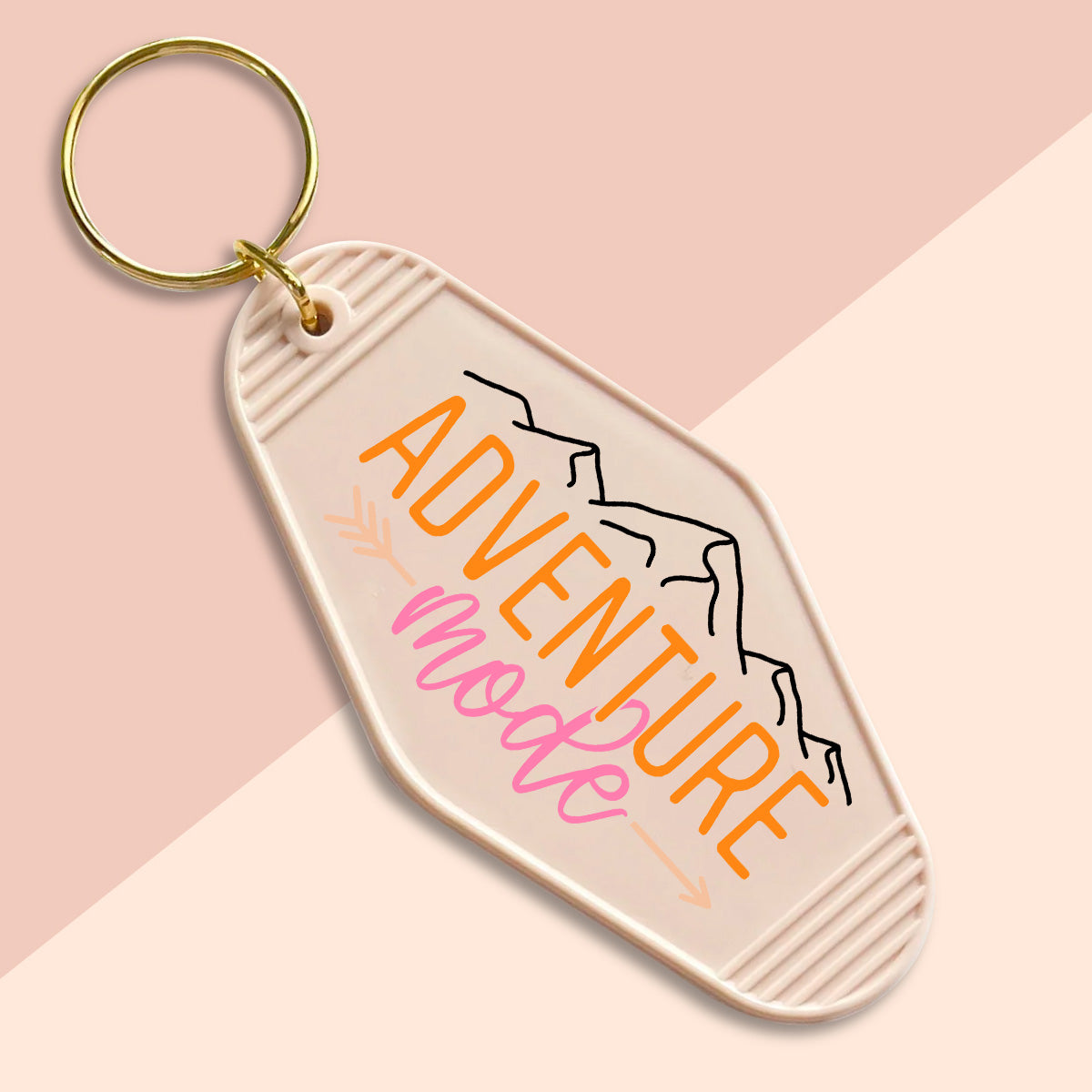Adventure Mode-UVDTF Keychain Decal