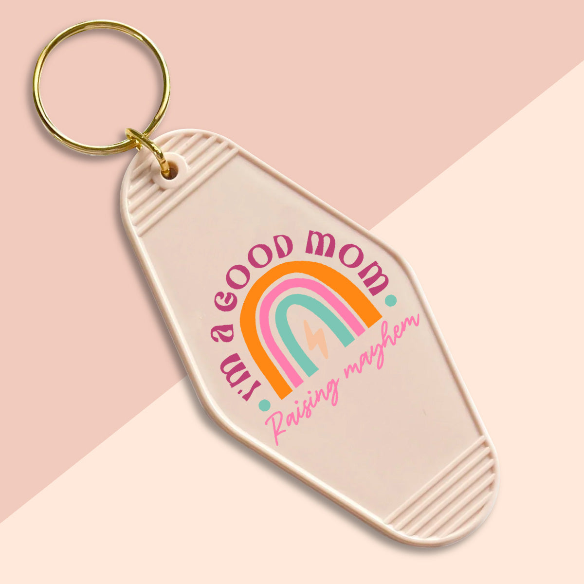 I’m a good mom-UVDTF Keychain Decal