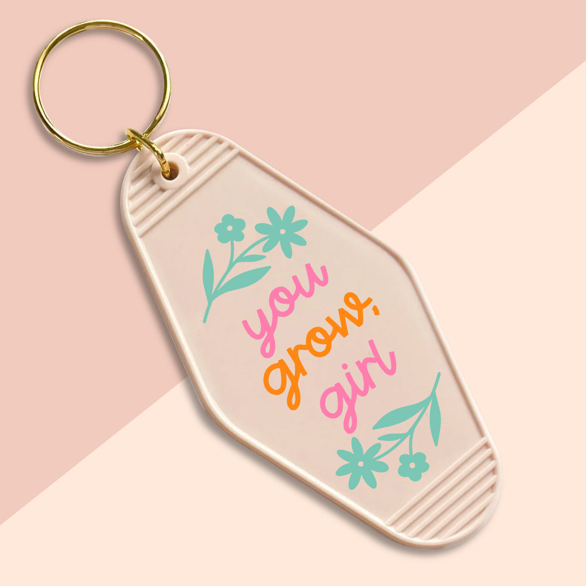 You Grow Girl-UVDTF Keychain Decal