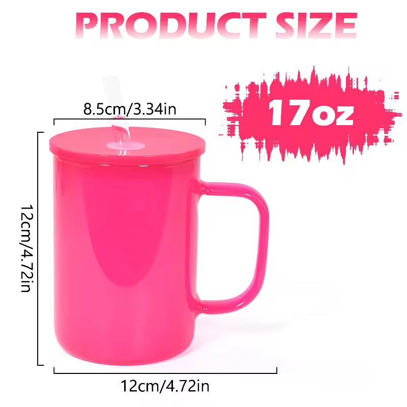 Neon Colored Mugs 17oz