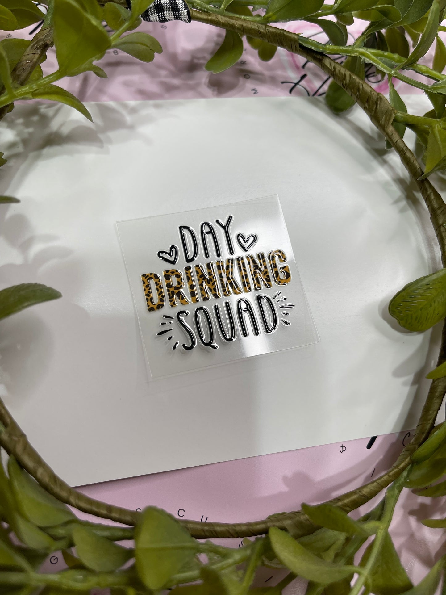 Day Drinking Squad-Shot Decal