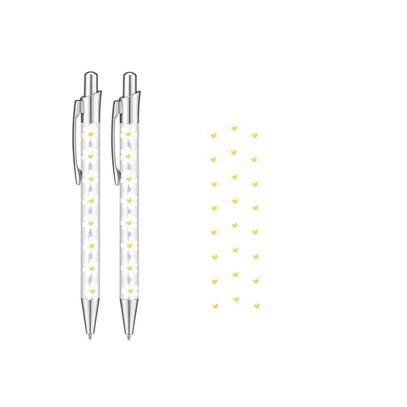 Daisy Heart Pen Wrap