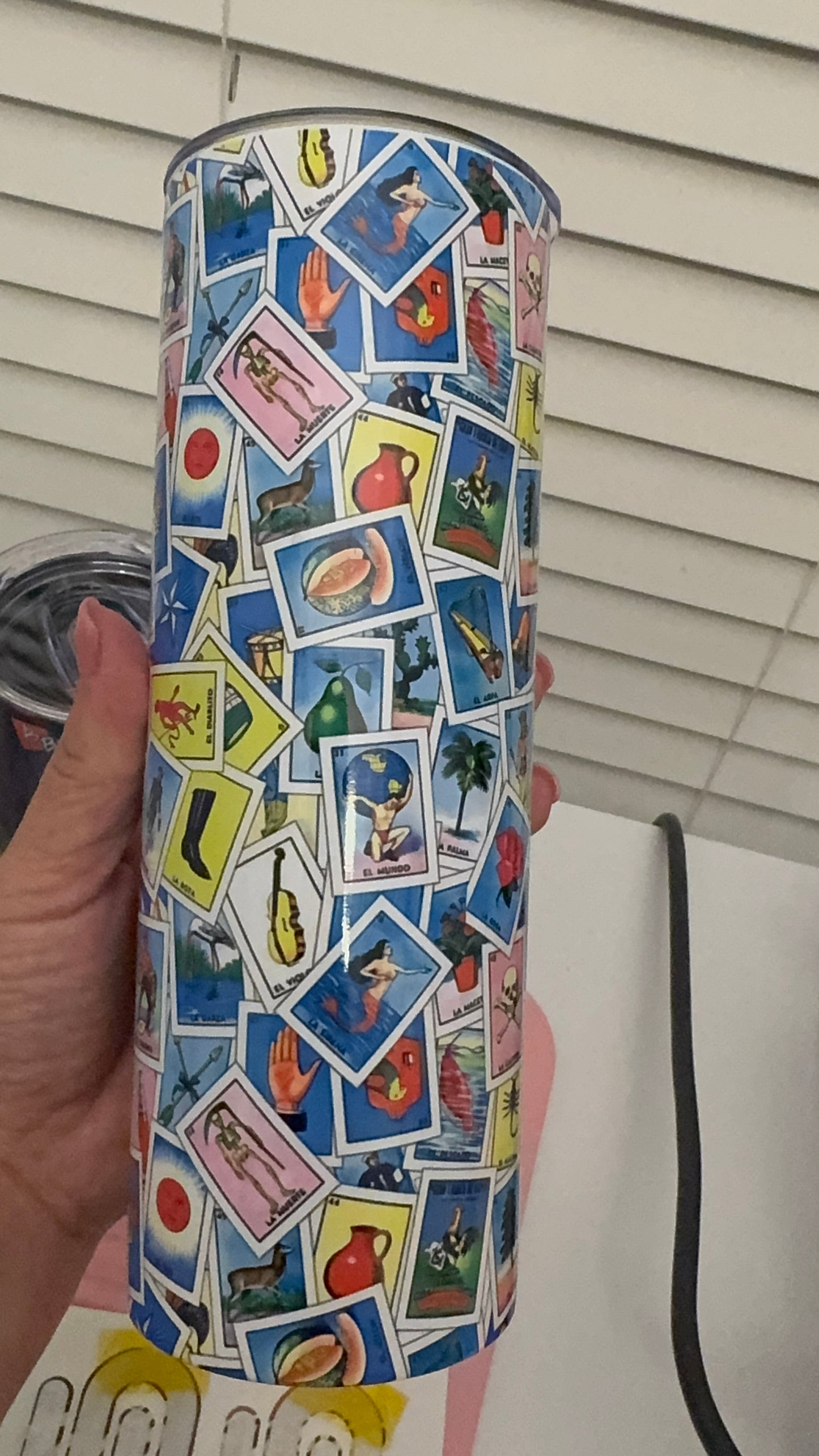 Loteria Tumbler Small Cards
