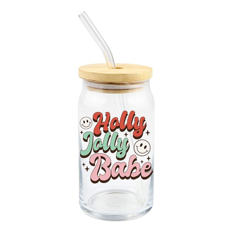 Holly Jolly Babe Decal