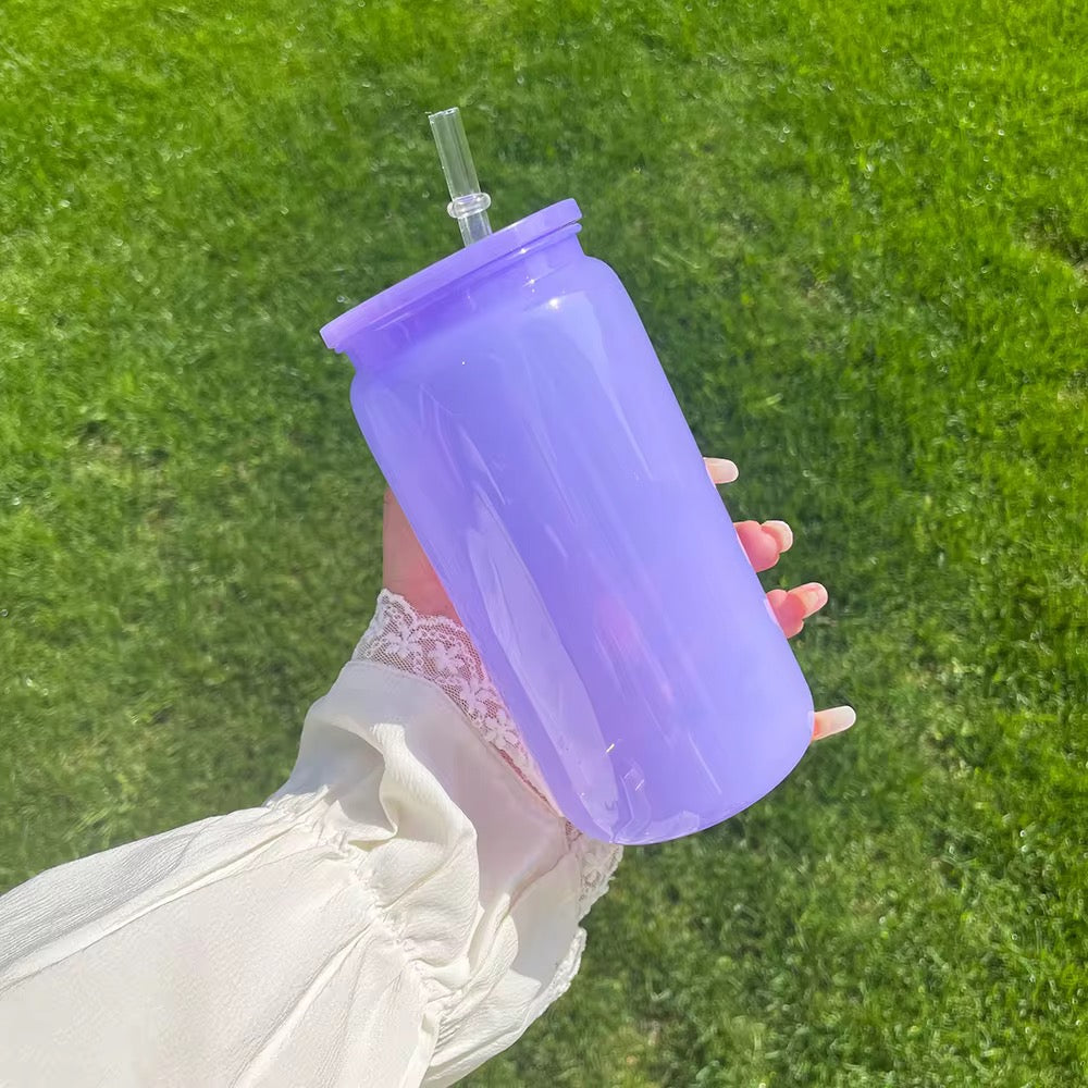 16oz Acrylic Jelly Colored Can