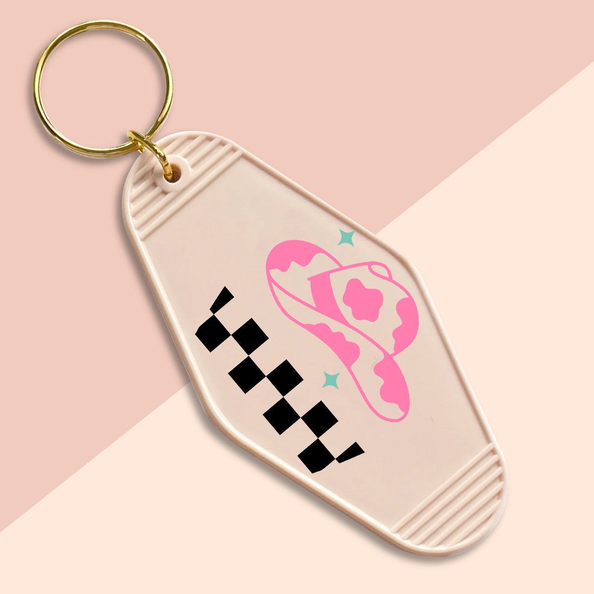 Cowboy Hat-UVDTF Keychain Decal
