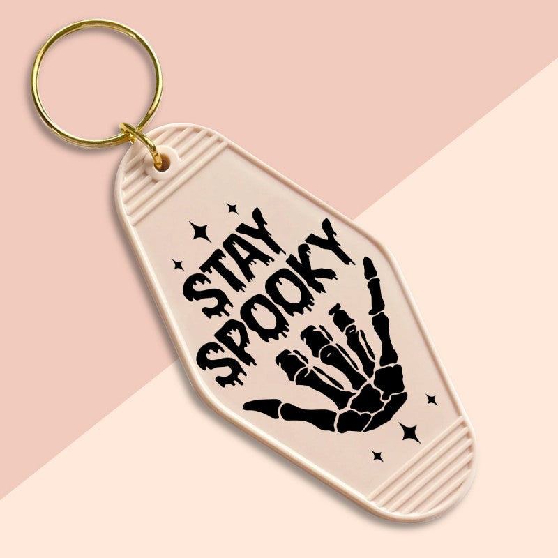 Stay Spooky-UVDTF Keychain Decal