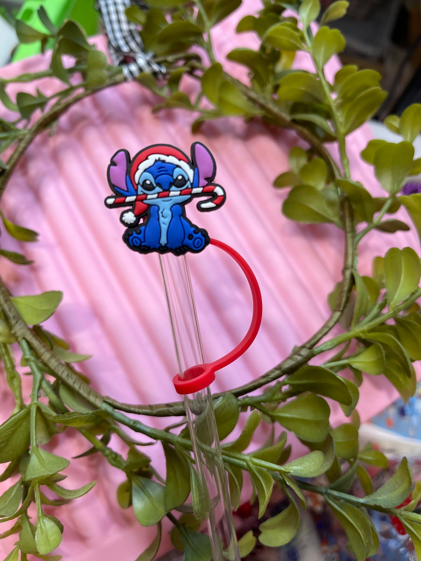 Straw Toppers (Blue Alien)