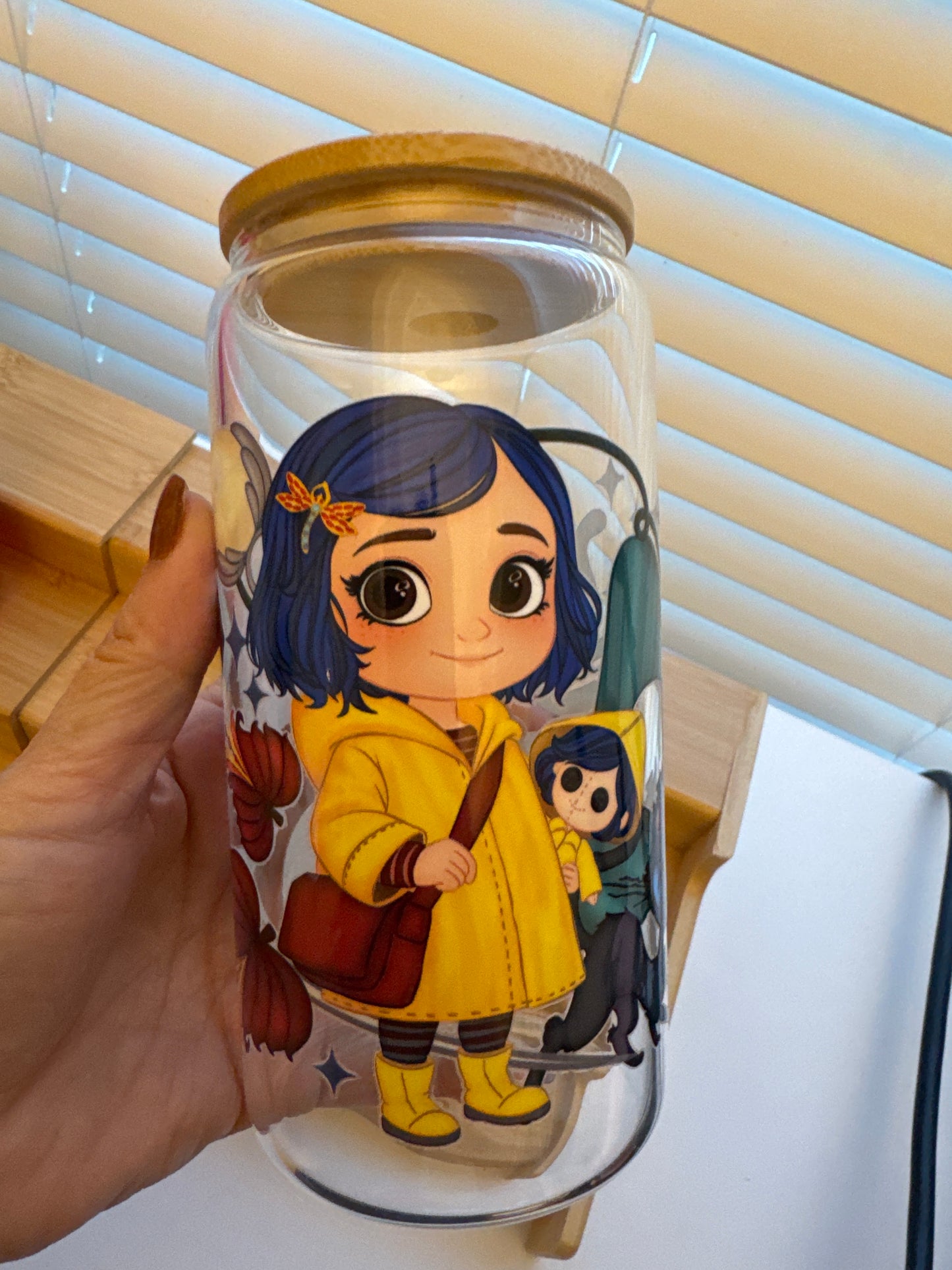 Coraline Halloween / Fall Cups