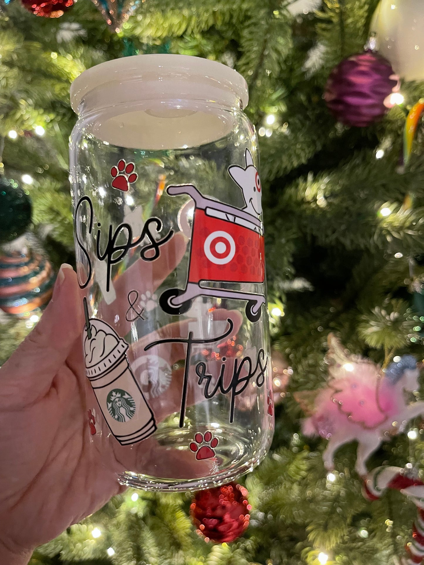 A Sips & Trips GLASS