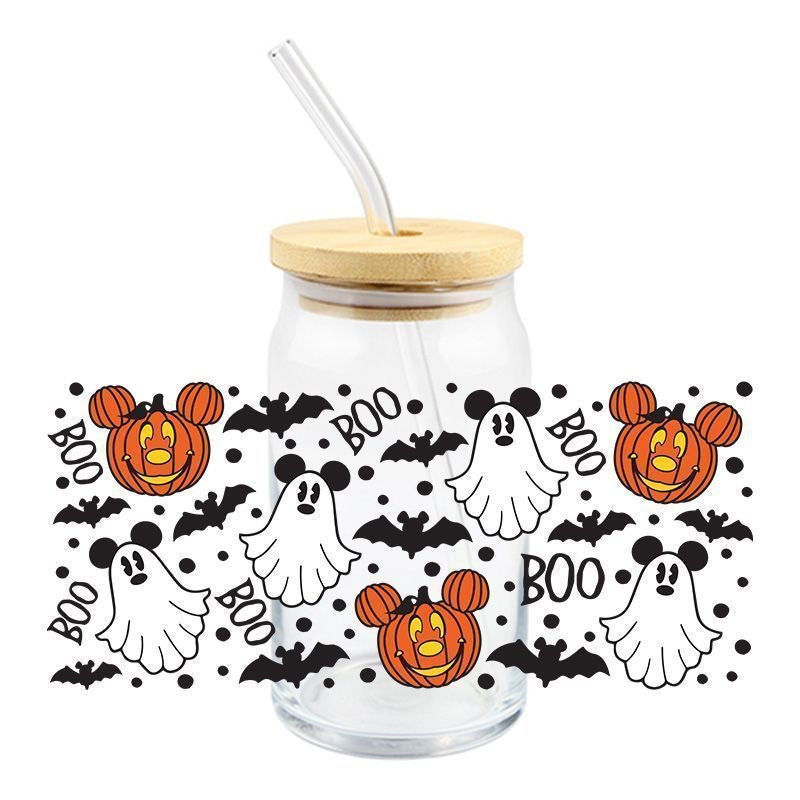 Ghost Boo's UV DTF Cup Wrap