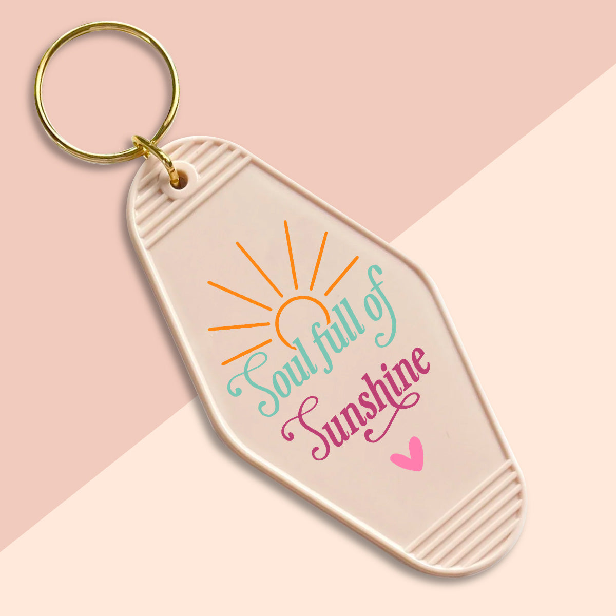 Soul full of Sunshine-UVDTF Keychain Decal