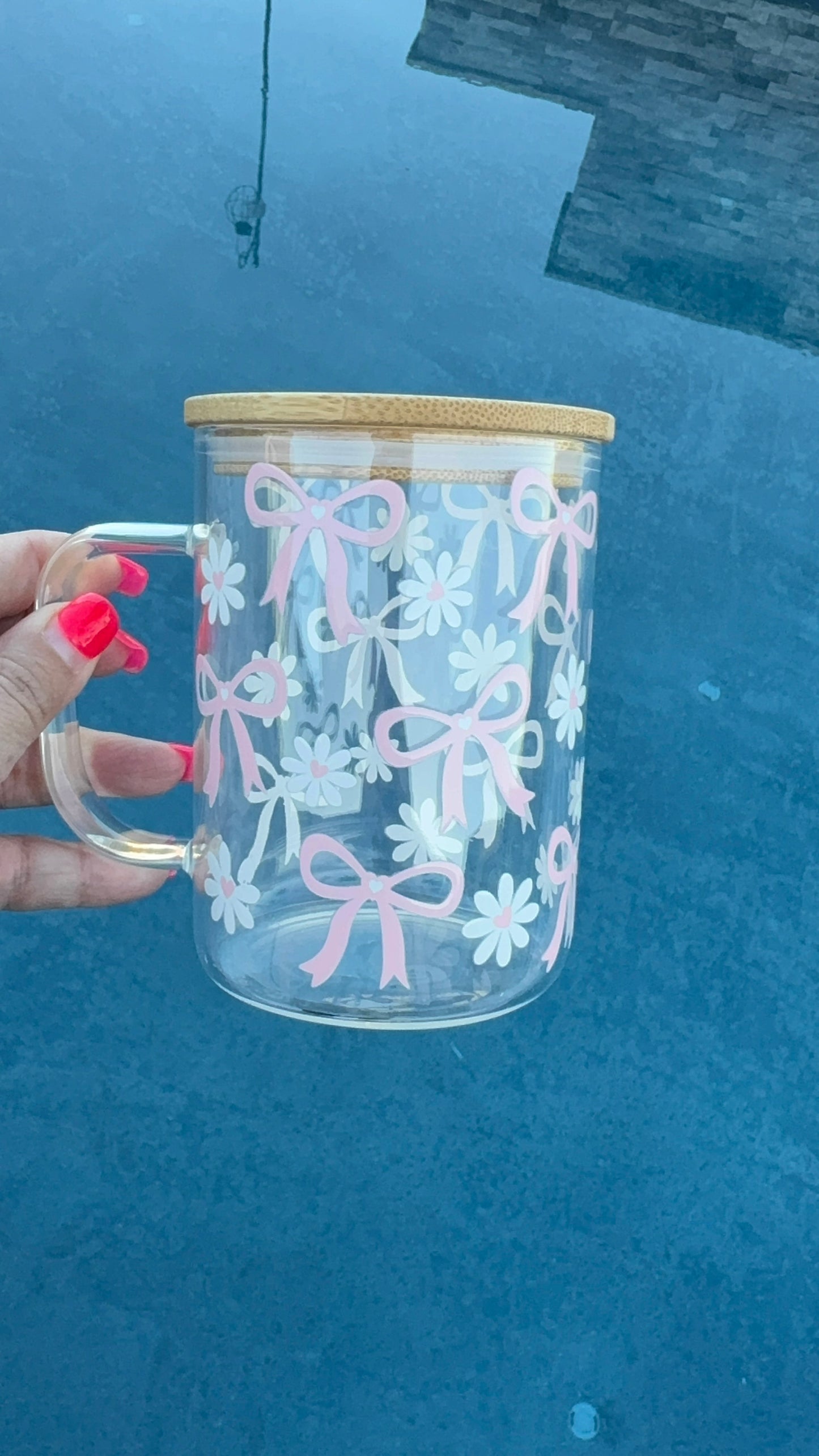 Pink Bows Mug