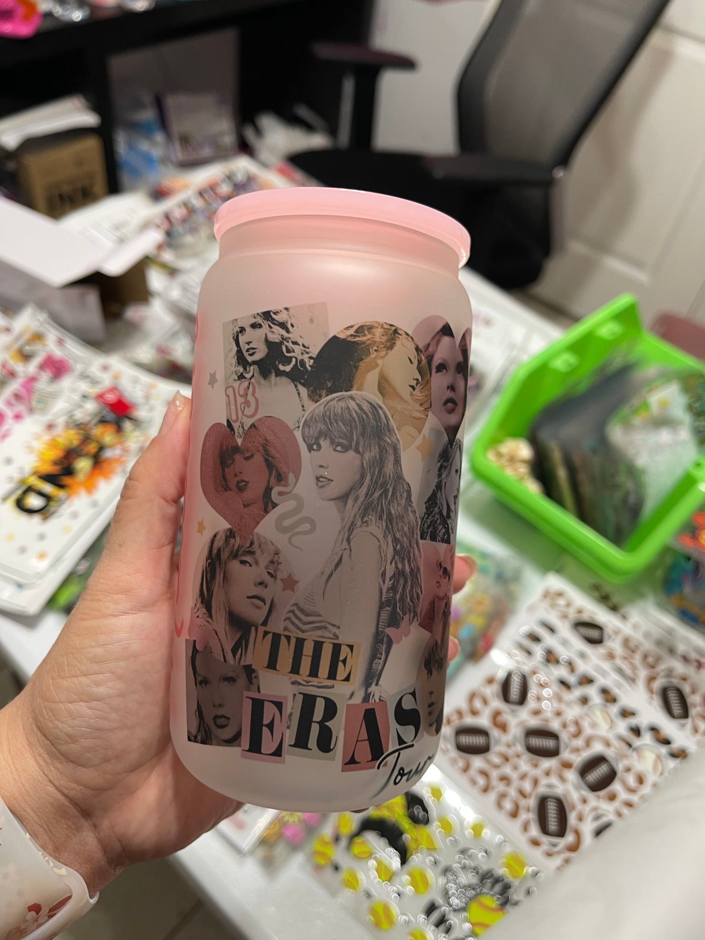 TS Frosted Glass Cup