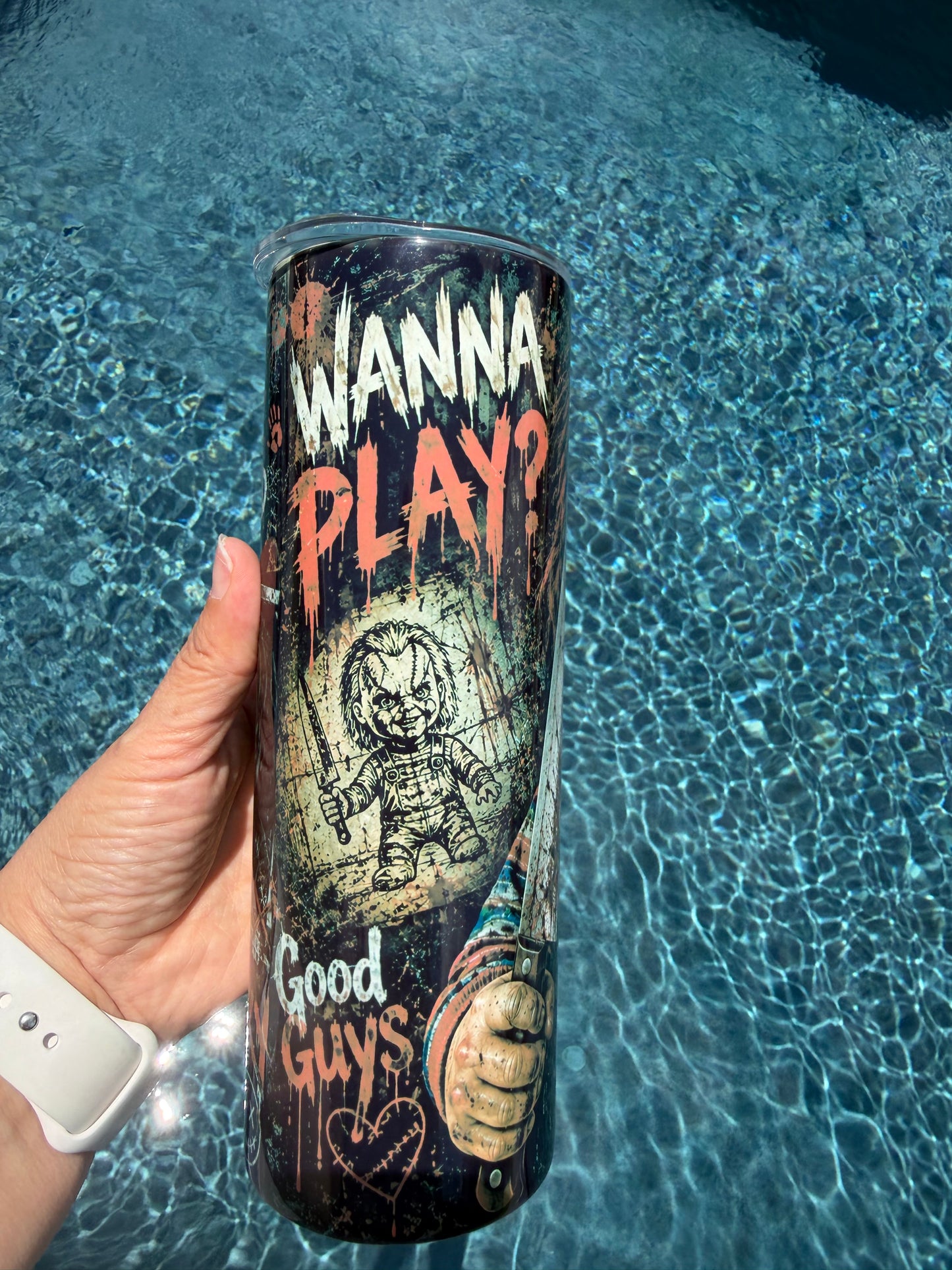 Chucky Halloween Tumbler