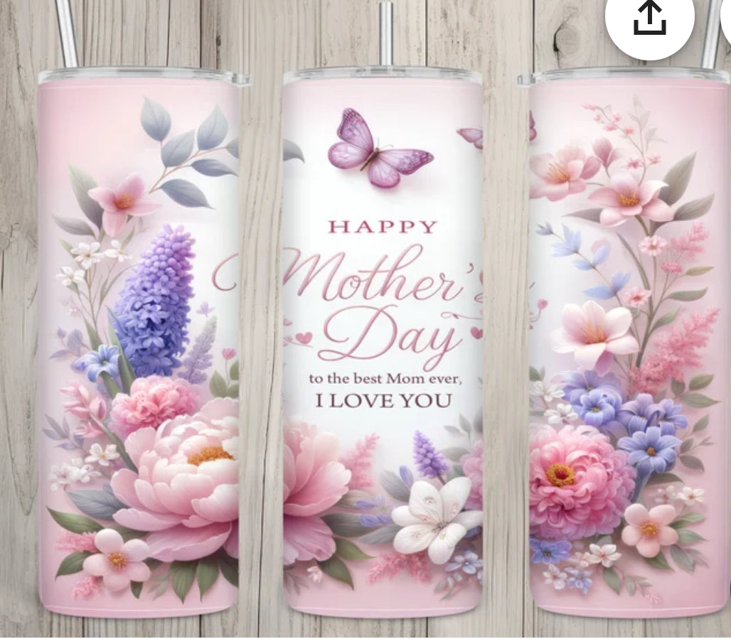 Happy Mothers Day Tumbler