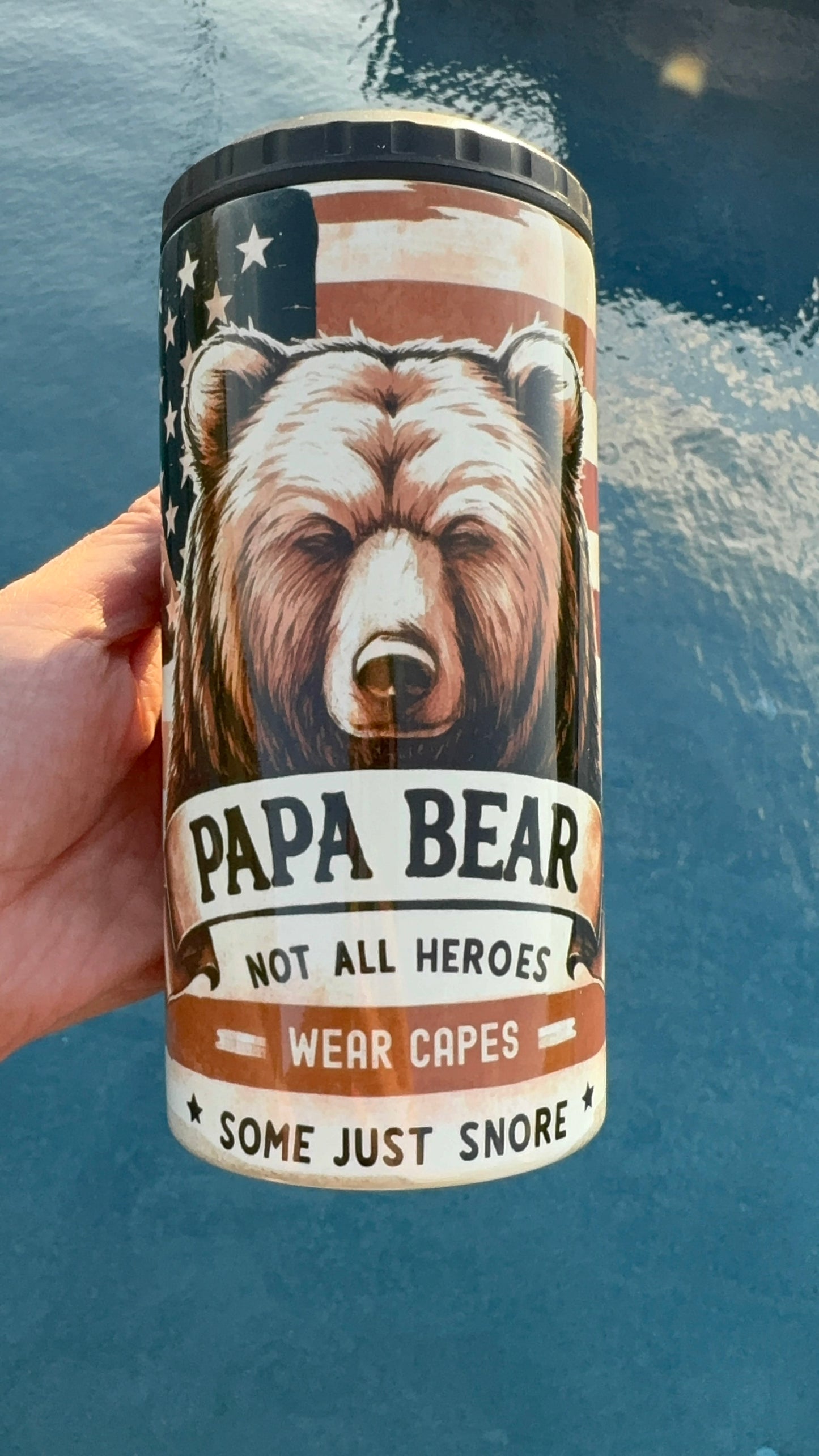 Papa Bear 4 in 1 Cooler Tumbler