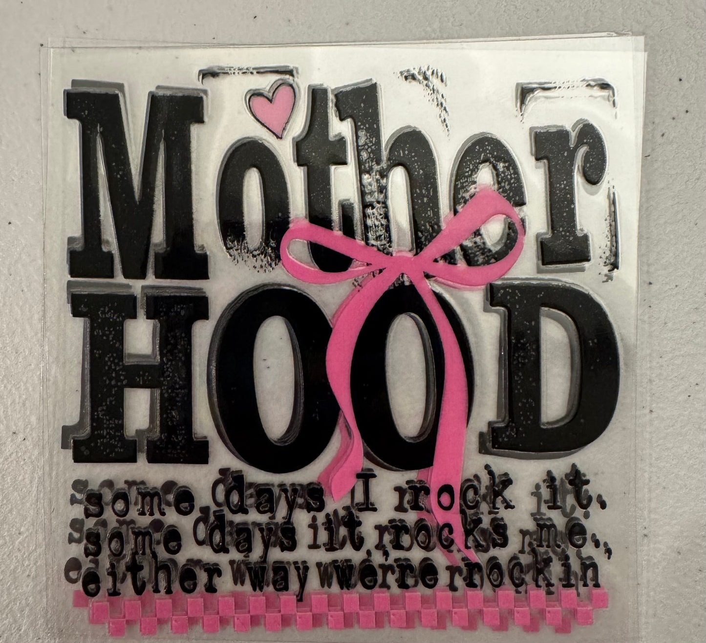 Motherhood Decal