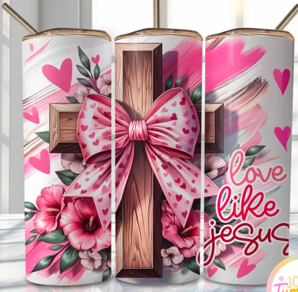 Love like Jesus Tumbler