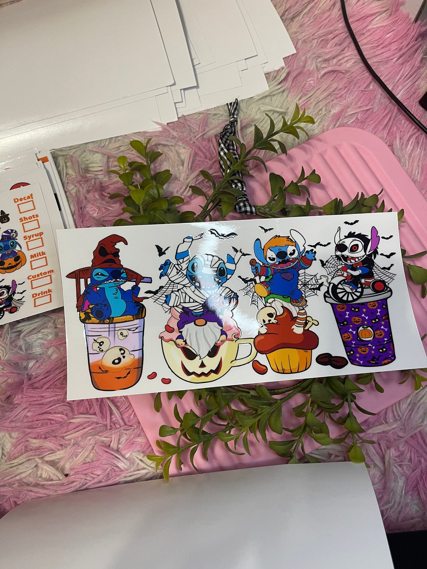 BLUE ALIEN HALLOWEEN COFFEE