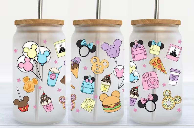 Snacks and Gear Glass