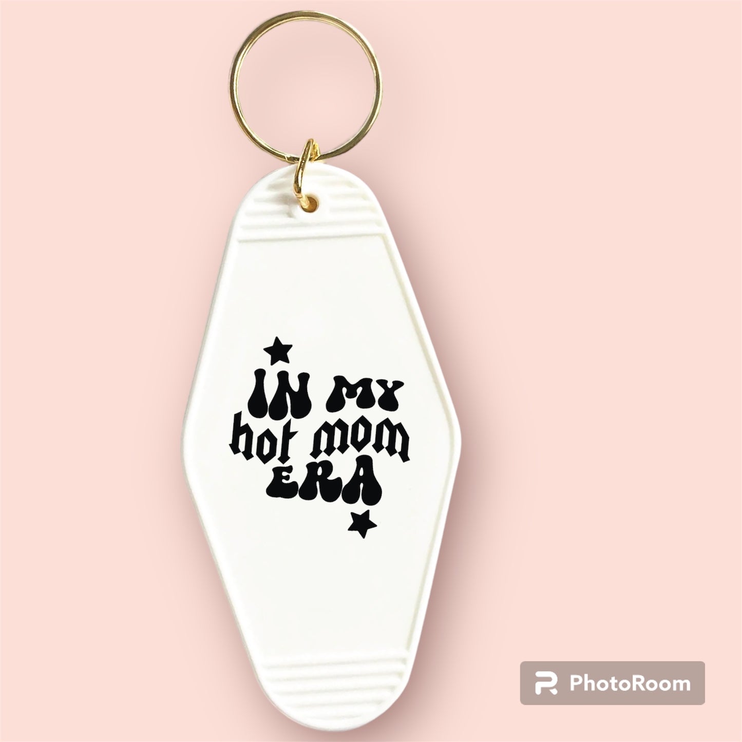 In my hot mom era-UVDTF Keychain Decal