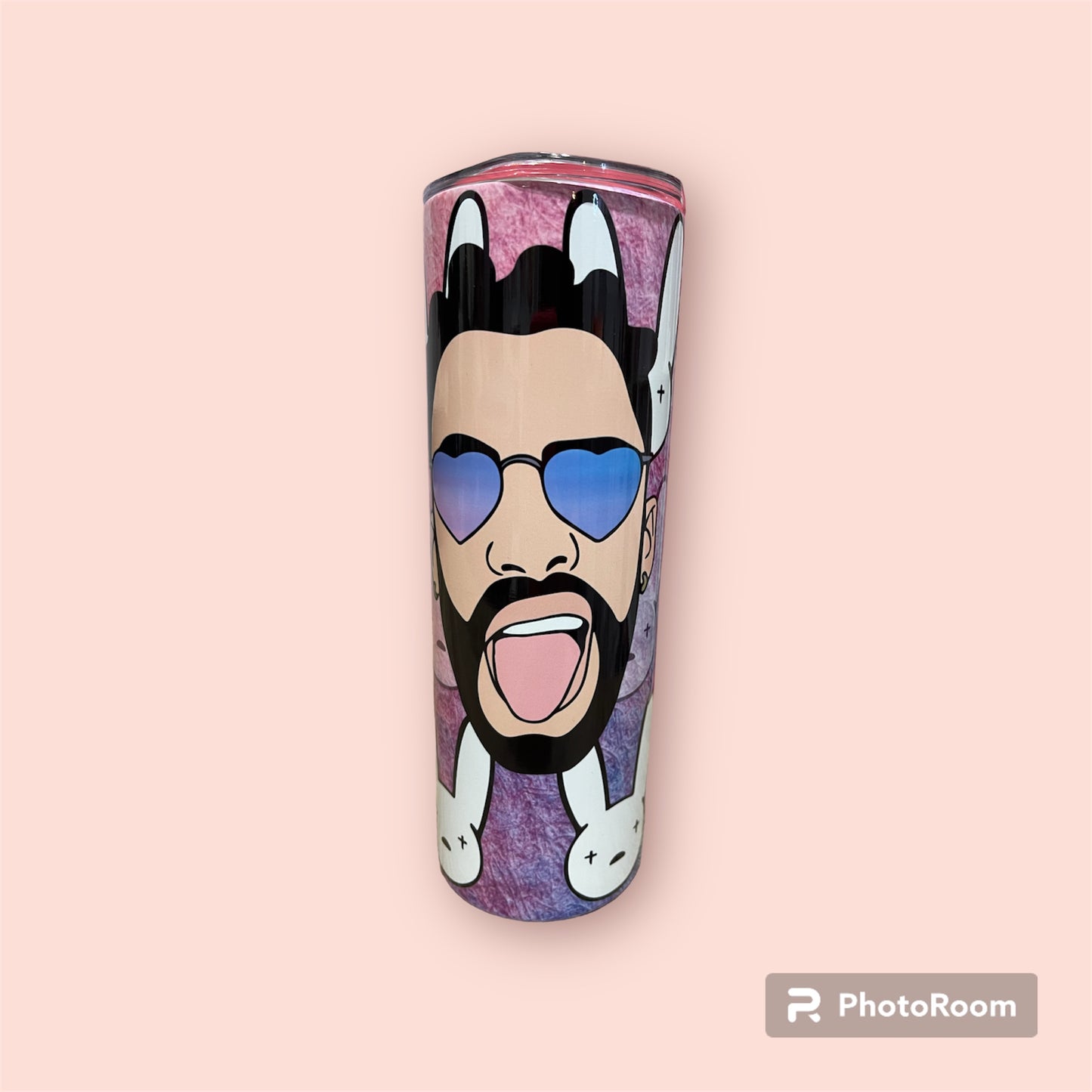 Purple Bunny Tumbler